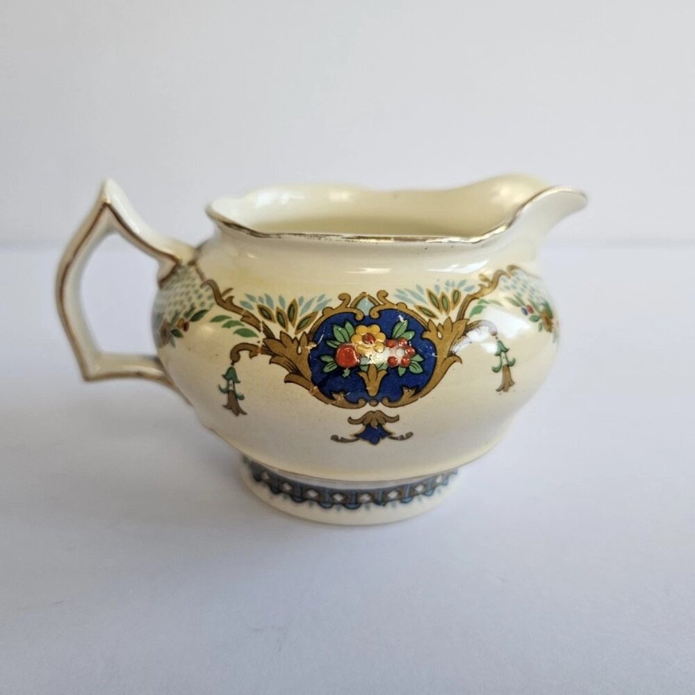 Crescent & Sons Creamer Dish George Jones & Sons England "The Barclay" Numbered
